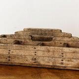 Wooden tool box, art deco