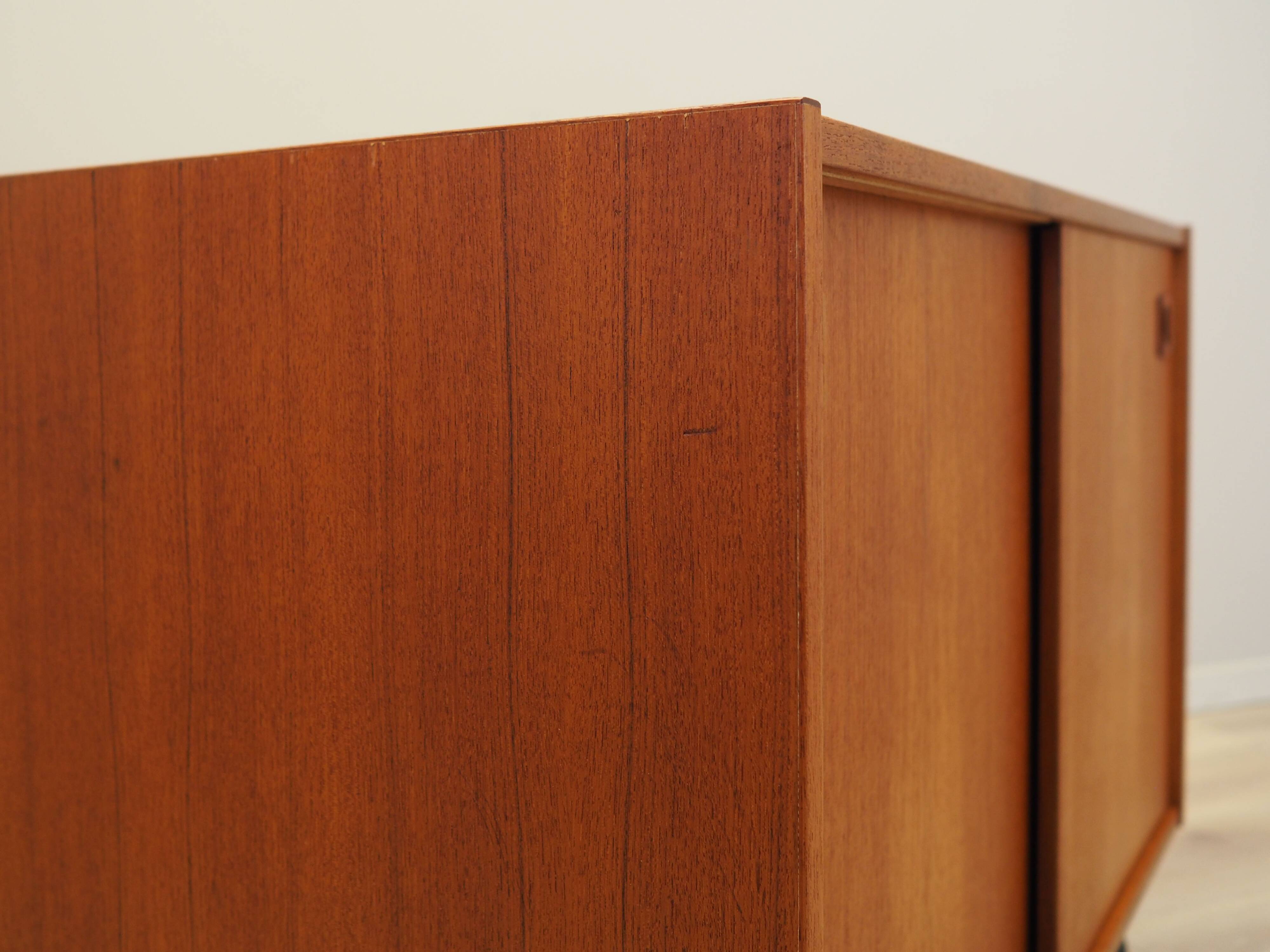 Teak cabinet, Danish design, 1970s, production: Denmark