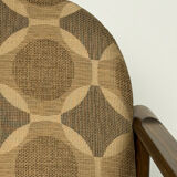 Vintage wooden armchair – 1970s design