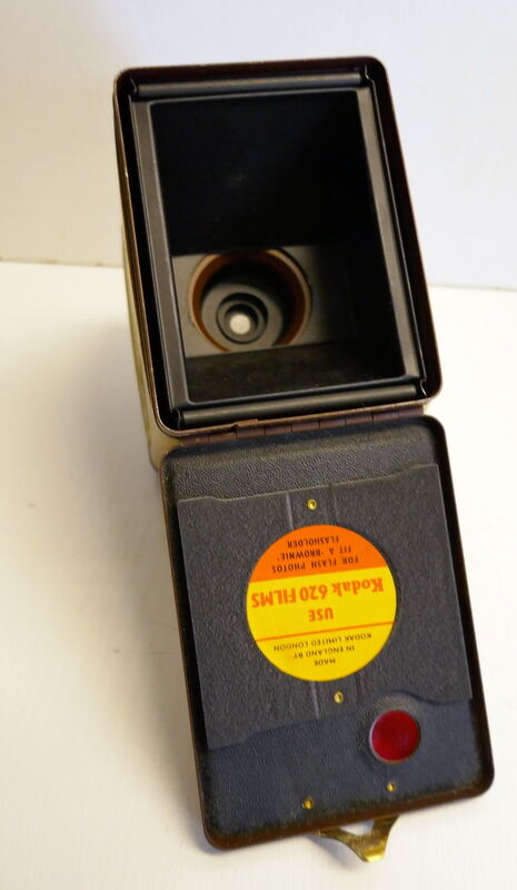 Kodak Brownie Flash B brown camera