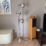Eye ball floor lamp. 1970. 3 globes.