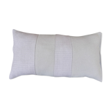 Coussin à bandes raphia de nobilis