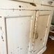 Antique Parisian sideboard in patinated beige wood