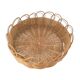 Wicker glass top, sun shape.