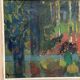 Original Swedish Oil on Canvas – "Still Life with Bowl of Fruit" by Svan Grandin – Signed – Vintage & Framed – 91 × 83 cm (35.8" × 32.7")