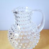 Bohemian crystal carafe with diamond tips
