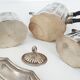 Art Deco silver metal coffee service