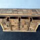 Buffet en patchwokrd de bois