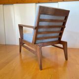Fauteuil en chêne  par René Gabriel