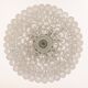 Grand lustre Doria avec tubes de verre glace, Allemagne, années 1960