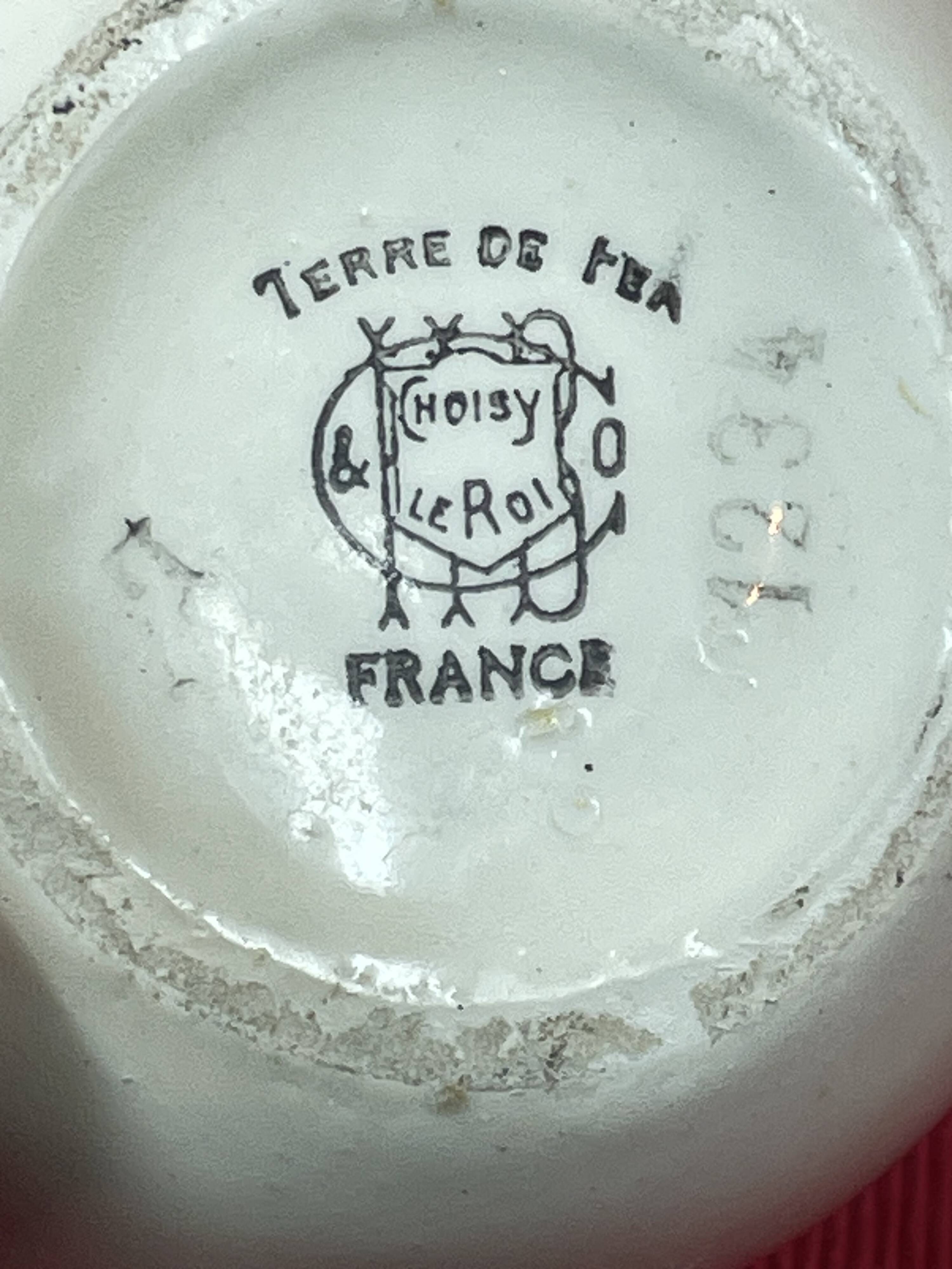 Pot à lait Choisy le Roi, Terre de fer H 8 cm