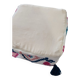 Large wool pouf