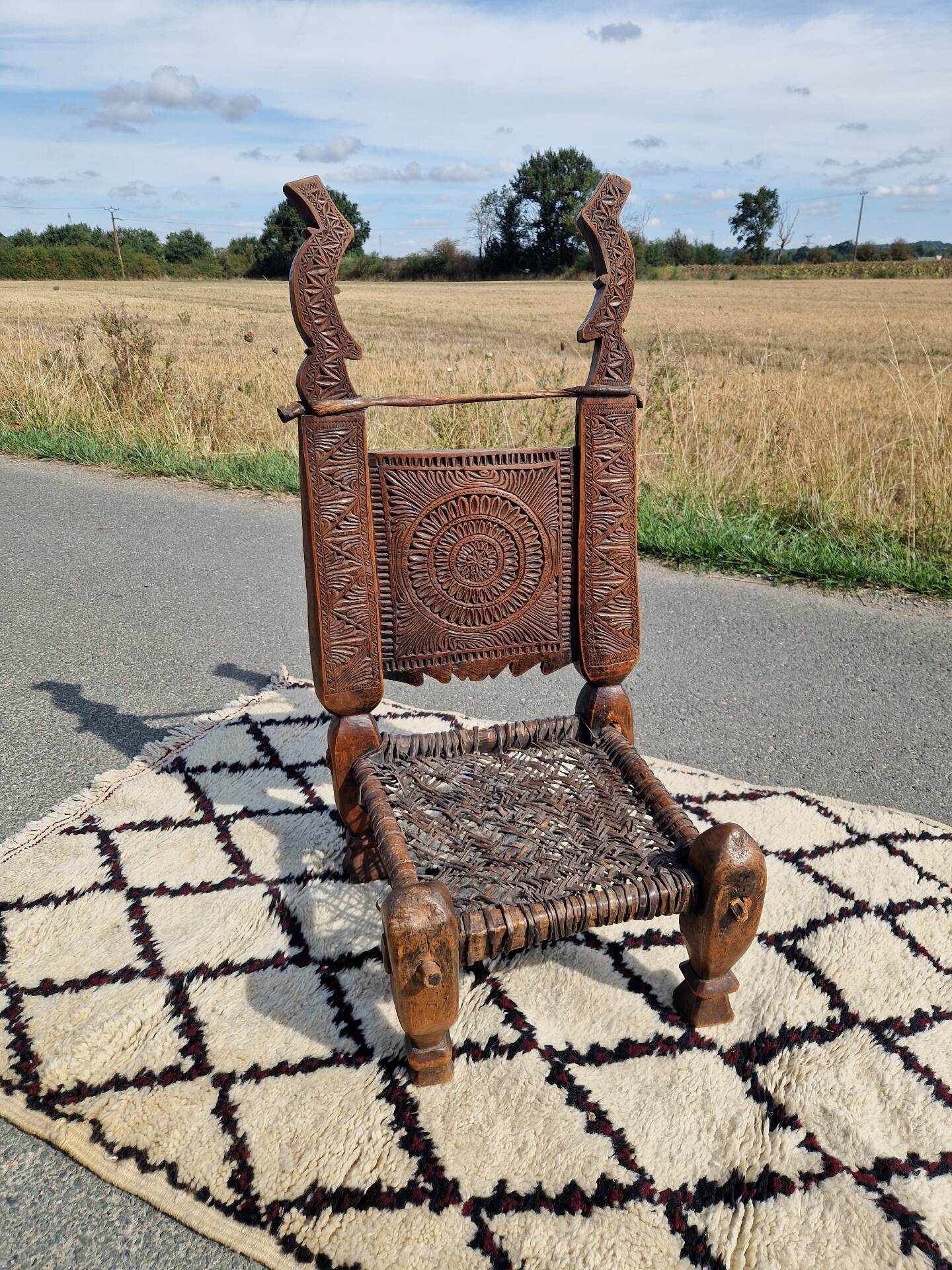 Traditional chair from Pakistan