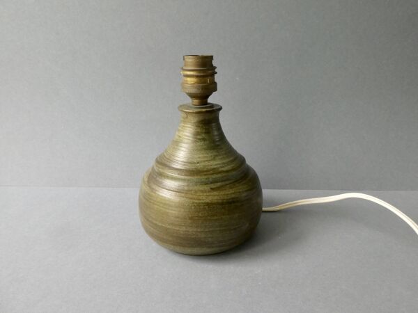 Lampe en céramique signée Helga Ostergaard, Danmark, années 60