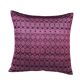 Housse de coussin Kachin bordeaux et rose (RIDA)