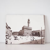 Photograph on wood panel - Florence Italy
