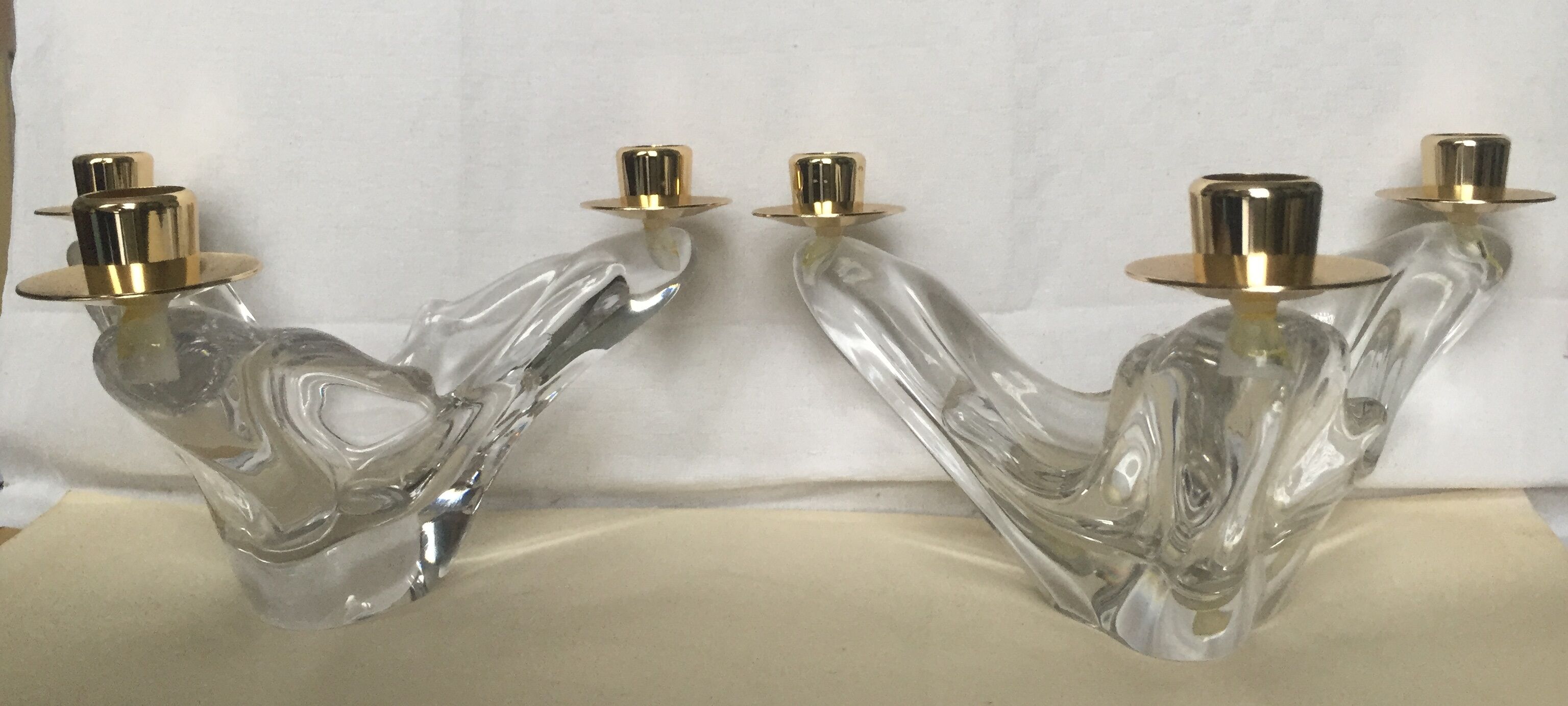 Pair of crystal chandeliers