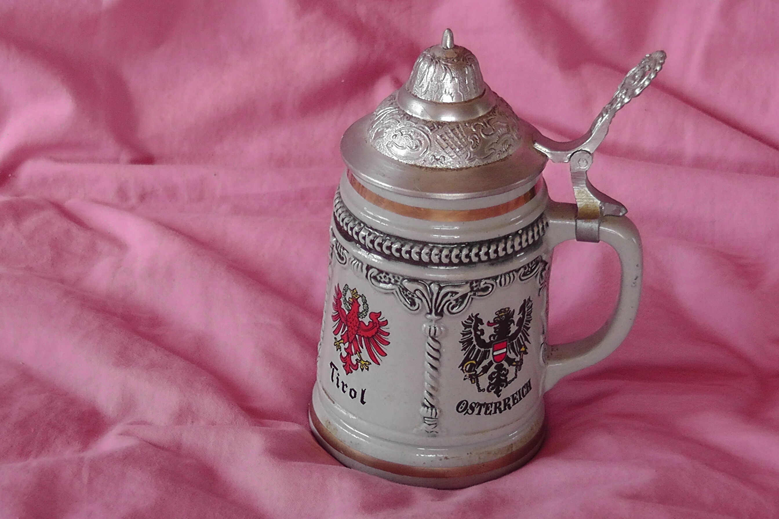 Austrian german beer mug