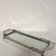 Art Nouveau style Hoffmann-style glass tray, Ofner design, 1920