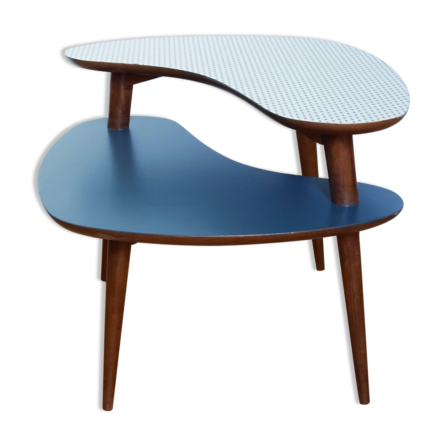 Table basse haricot vintage