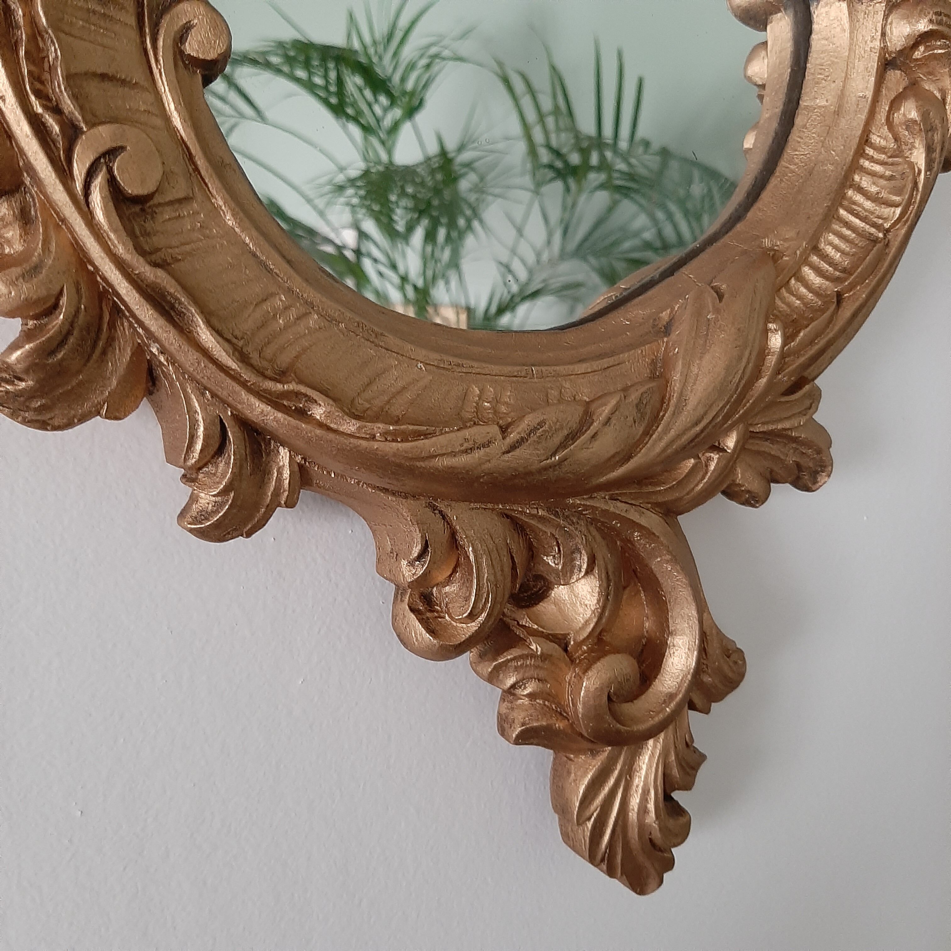 Baroque mirror at the end of 19th