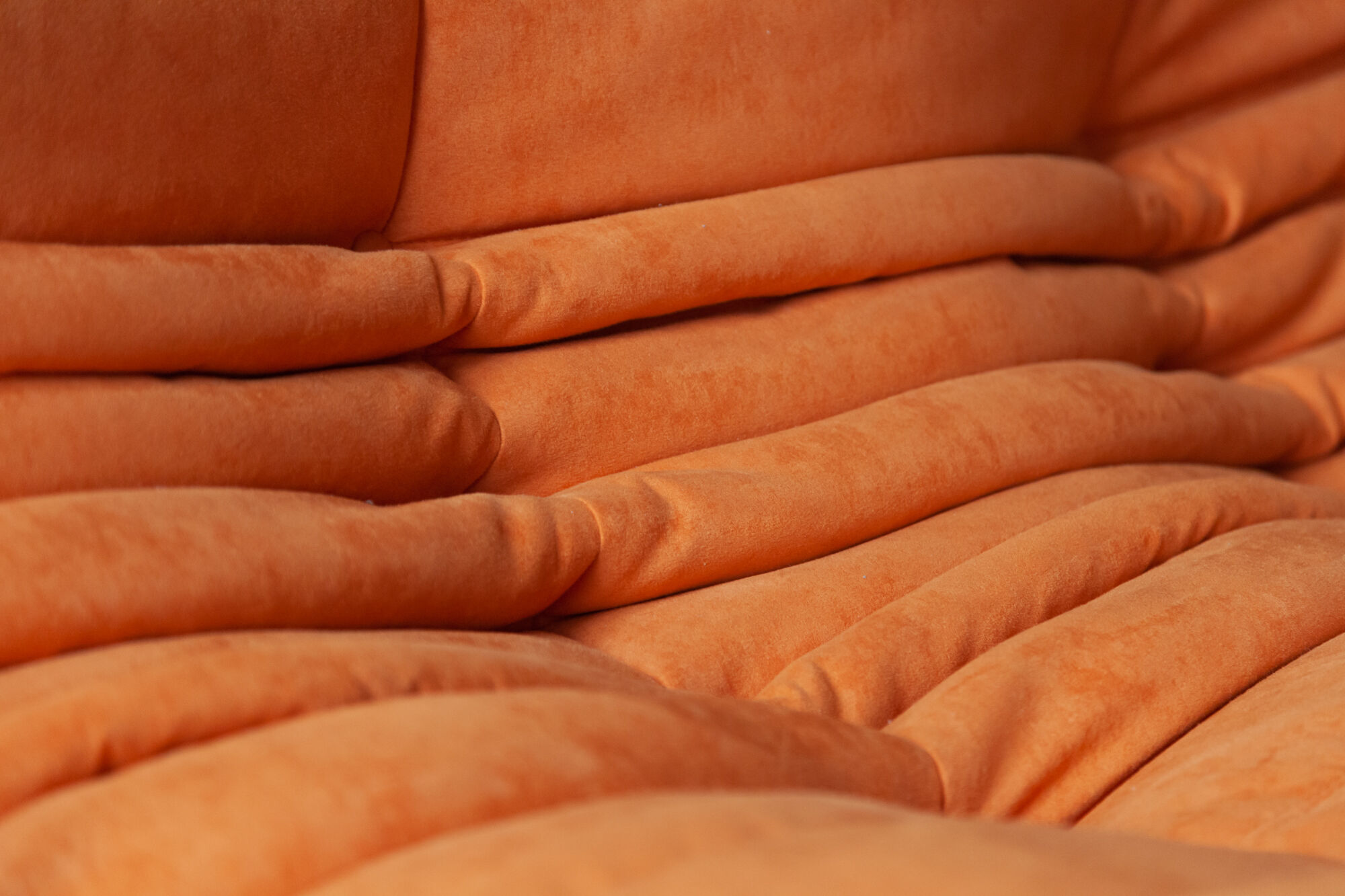 Togo 3 seater sofa in Microfiber designed by Michel Ducaroy 1973