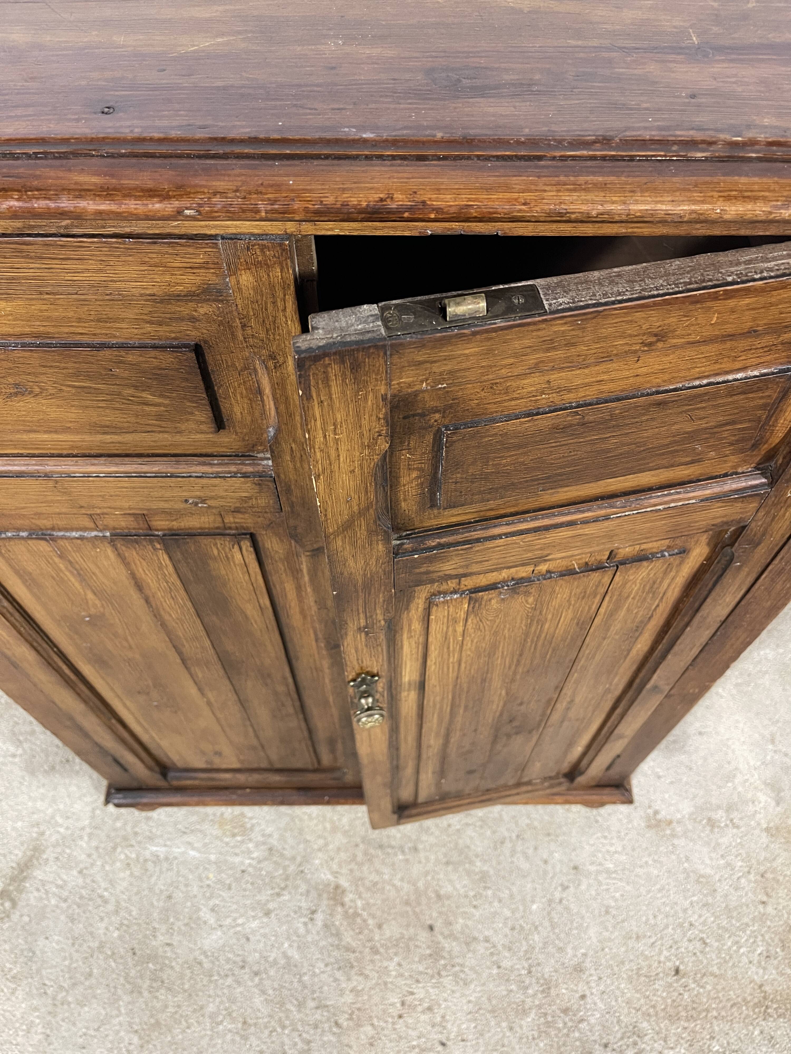 Old wooden sideboard