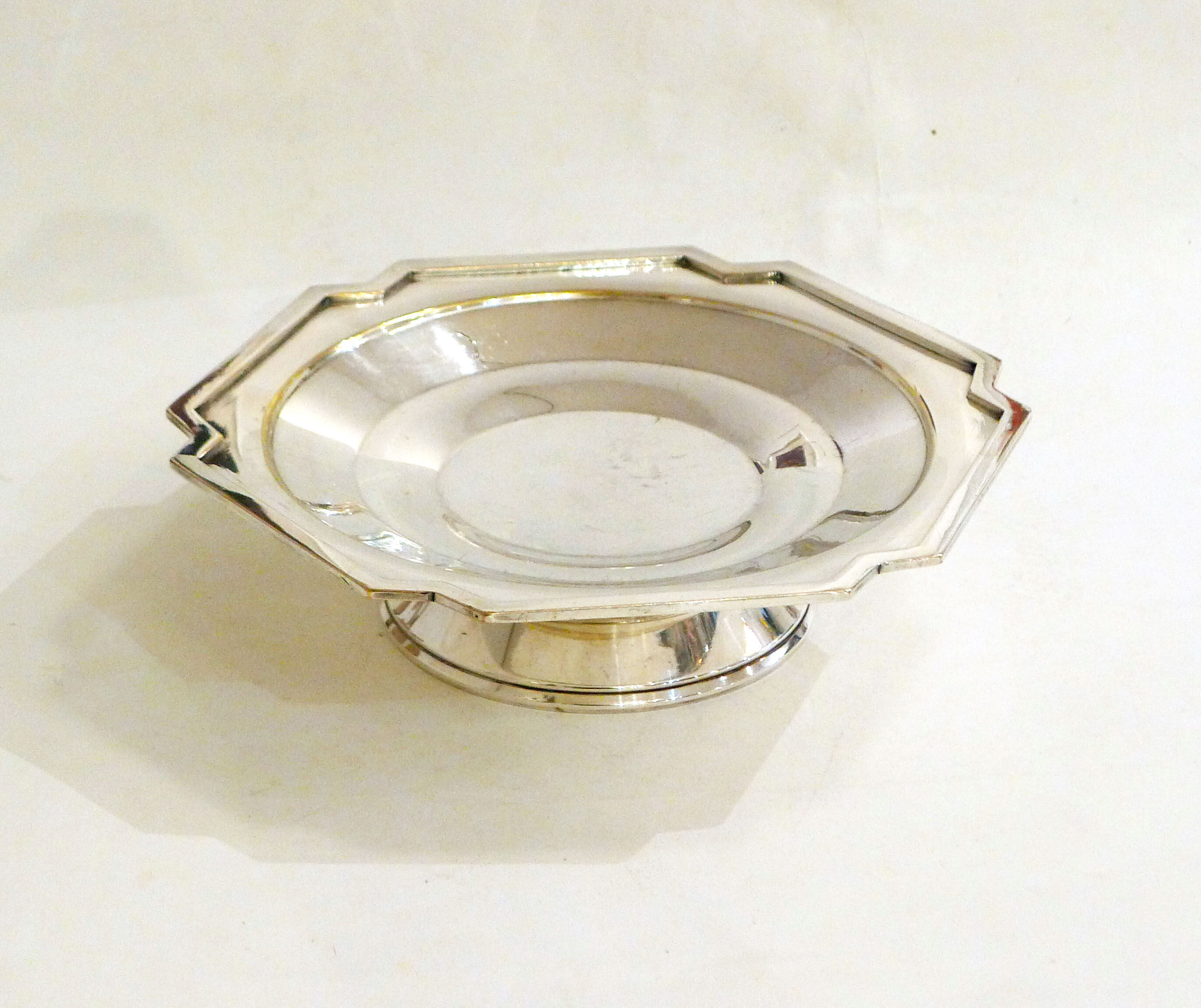 Art Deco silver standing cup