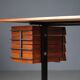 1950's Italian Mid Century Modern Teak Desk Table
