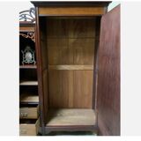 Antique Art Nouveau wardrobe, linen cupboard