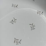 Plat rond Limoges Singer