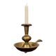 Brass hand candlestick