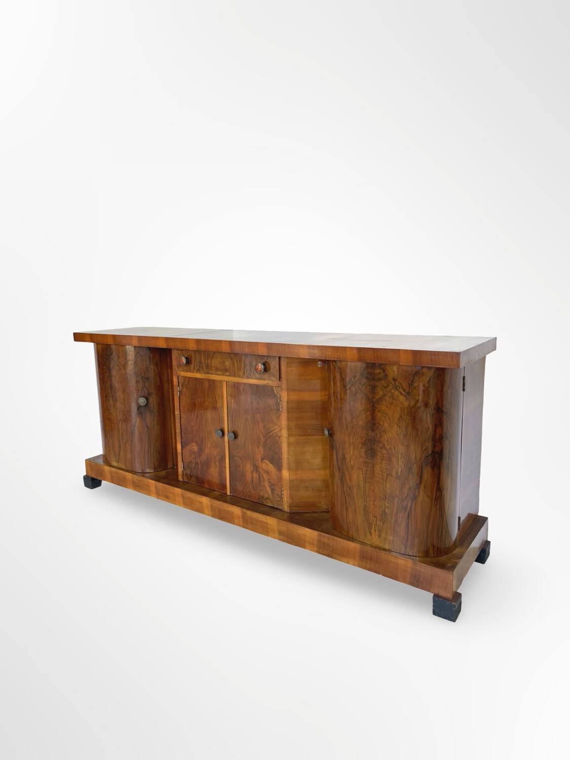 Impressionnant buffet Art déco italien des années 1930/1940