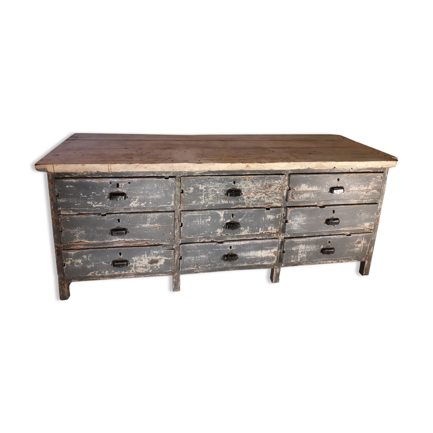 Bank of drawers