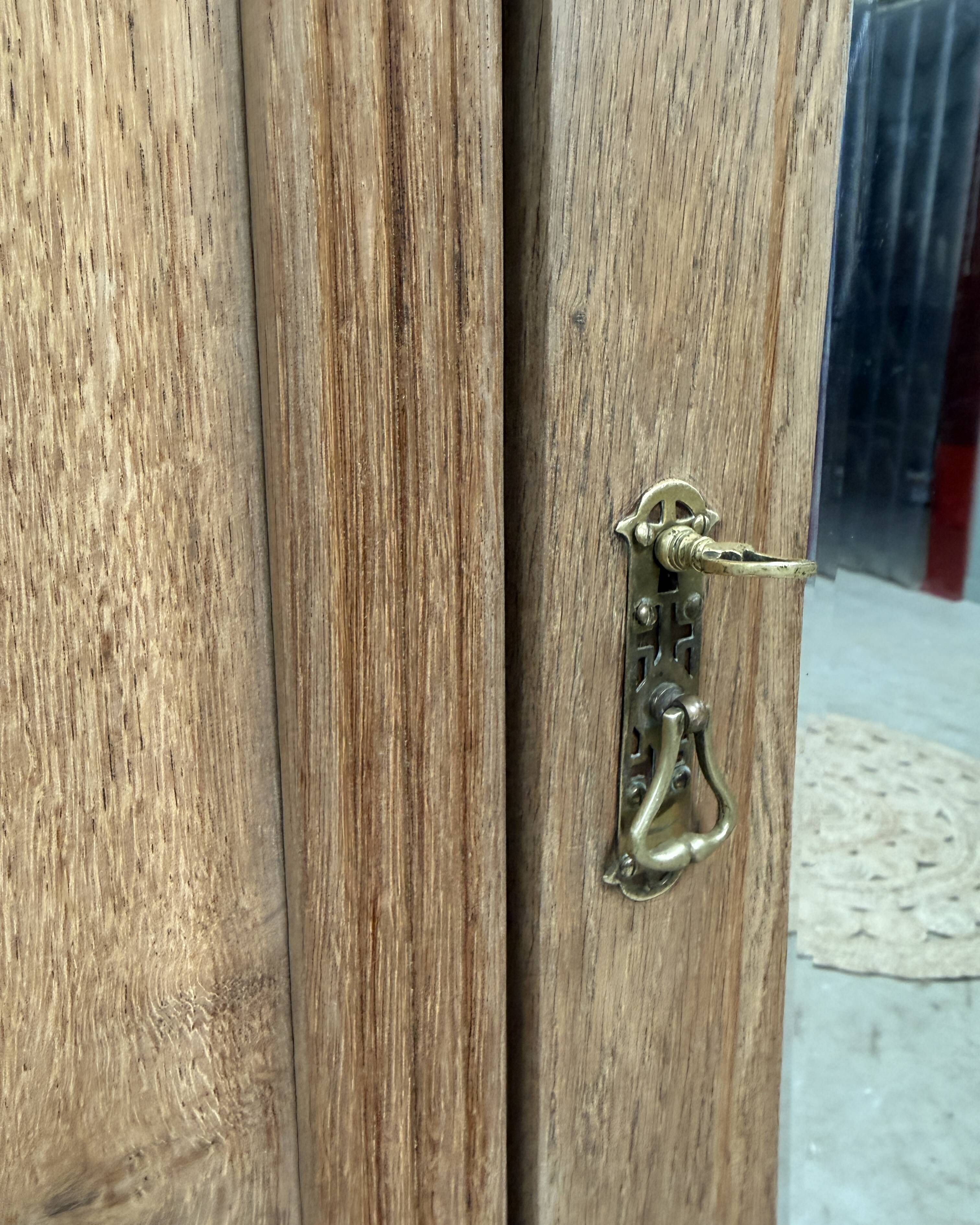 Art Deco oak wardrobe (renovated)