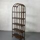 Rattan shelf