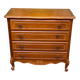 Bibus Louis XV commode in solid wood from the 1960s.