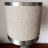 Lampe chrome vintage 1970