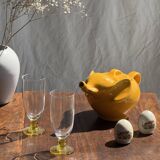 Vintage yellow elephant teapot