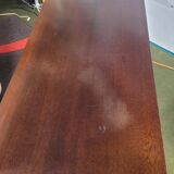 Hi-Fi cabinet in wood, brushed aluminum, smoked glass - 1970s