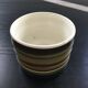 Signed striped flowerpot