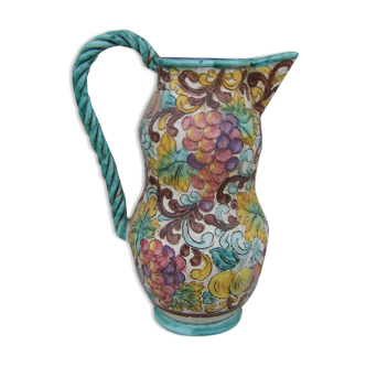 Ceramic pitcher from Cérart in Monaco.