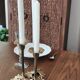 Brass candlestick.