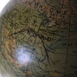 Globe Earth vintage world map
