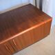 Vintage Scandinavian teak bass row