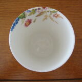 Gobelet  SDB porcelaine fine de chine motif floral