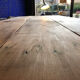 Table de ferme sur tréteaux