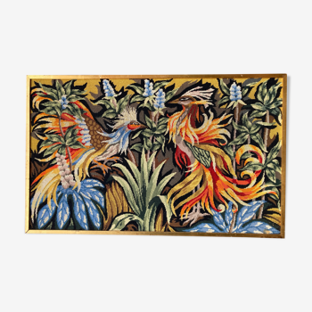 Vintage Tapestry 70 - Psychelic Firebirds