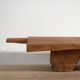 Antique solid wood side table (c.1920)