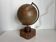 Globe vintage 1930 terrestre Jacques Adnet Mappemonde J.Forest verre bois -